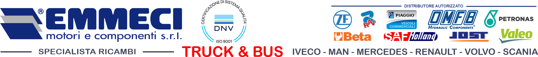 EMMECI Motori e Componenti Srl - Specialista Ricambi Truck & Bus