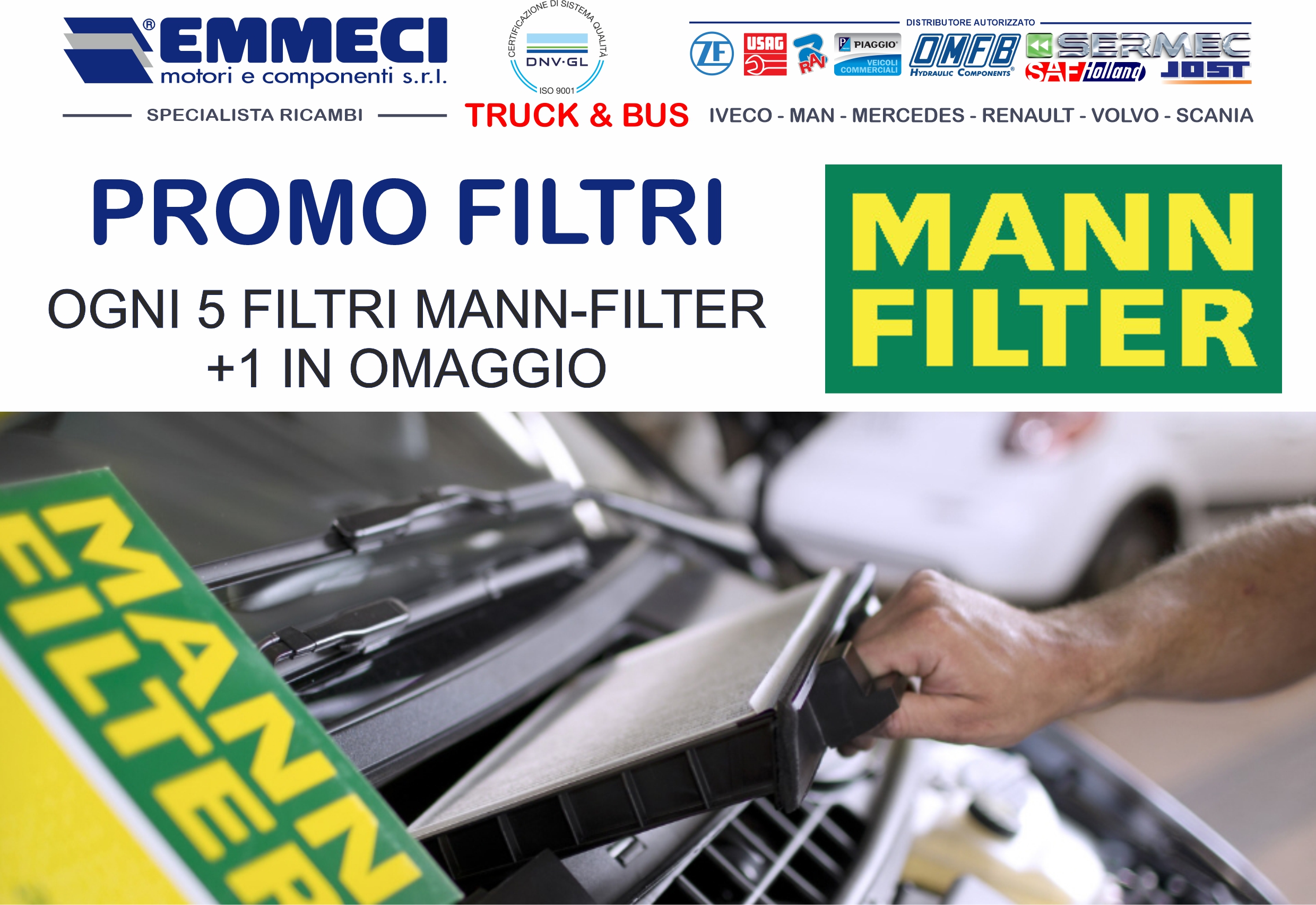 PROMO MANN-FILTER 5+1